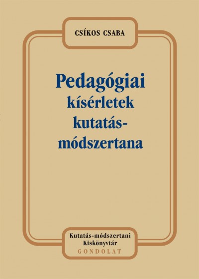 Pedagógiai kísérletek könyv
